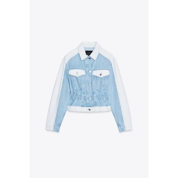 ZARA Z1975 COMBINED DENIM JACKET